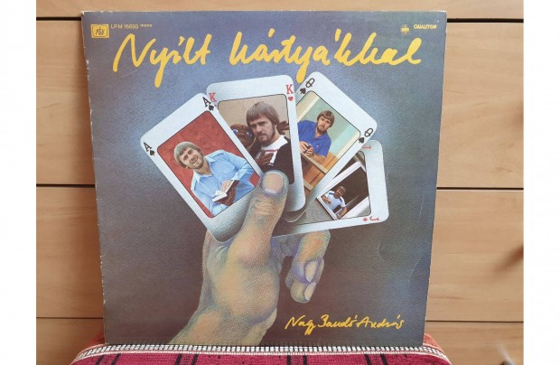 Nagy Band Andrs- Nylt krtykkal hanglemez bakelit lemez Vinyl