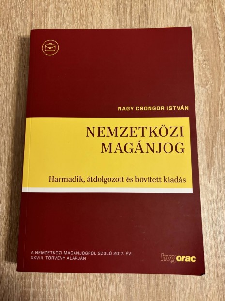 Nagy Csongor: nemzetkzi magnjog