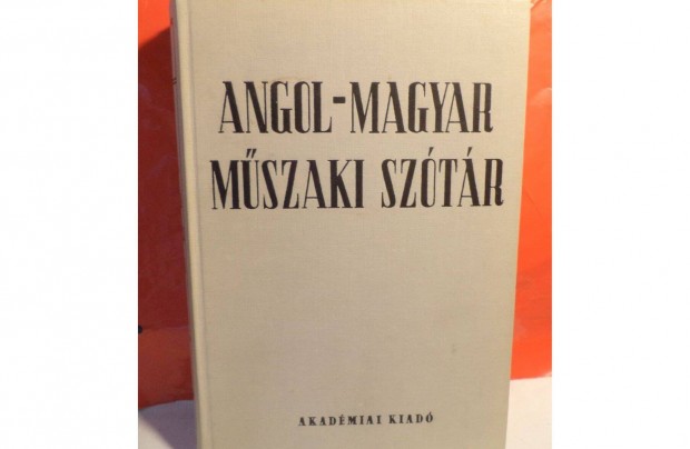 Nagy Ern - Klr Jnos: Angol - Magyar mszaki sztr