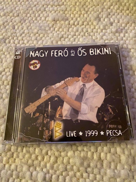Nagy Fer s az s Bikini Live 1999 PECSA Petfi Csarnok dupla CD