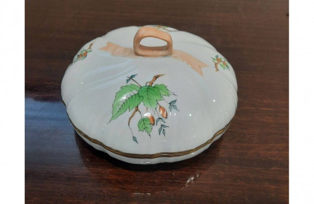 Nagy Herendi hecsedli, csipkebogy mints porceln bonbonier elad!