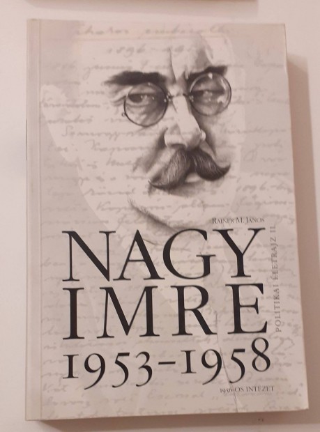 Nagy Imre 1953-1958 - cm knyv elad!