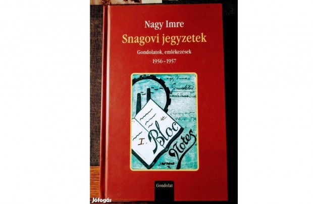 Nagy Imre Snagovi jegyzetek - Gondolatok, emlkezsek 1956-1957