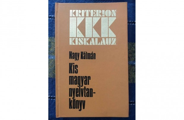 Nagy Klmn: Kis magyar nyelvtanknyv (1980), jszer llapotban