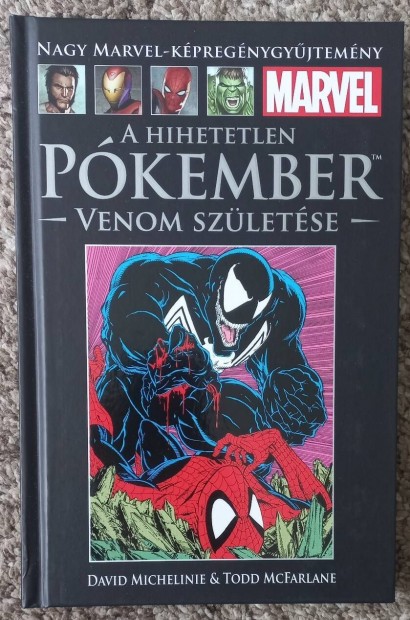 Nagy Marvel-kpregnygyjtemny: A hihetetlen Pkember Venom szletse