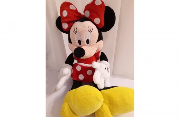 Nagy Minnie egr plss 45 cm ( srga cips) elad!