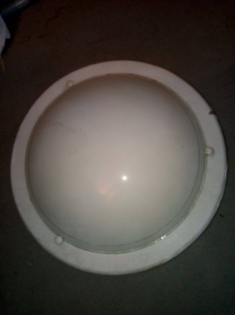 Nagy UFO lmpa 38cm fehr