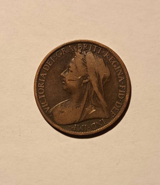 Nagy -Britannia Viktoria 1 penny 1900