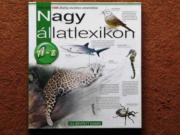 Nagy llatlexikon A-Z / 26x296 cm,