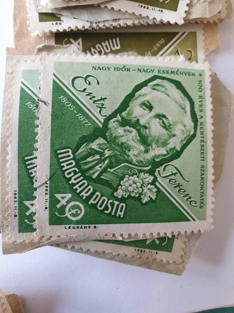 Nagy események régi bélyeg az 1960-as évekből 65 db