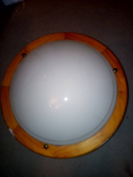 Nagy fa keretes UFO lmpa 38cm