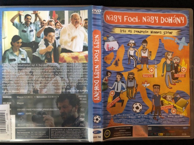 Nagy foci, nagy dohny Egy nap Eurpban DVD (beszerezhetetlen)