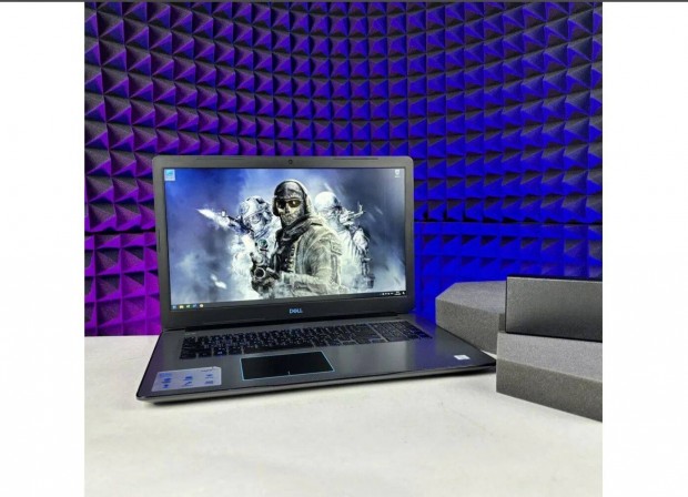 Nagy kijelzs Gamer Dell laptop elad! 2,2 - 4,1 GHz, 6 mag, 12 szl