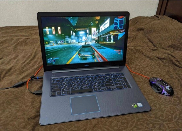 Nagy kijelzs gamer Dell laptop elad! 2 TB , Gtx 1060 6gb