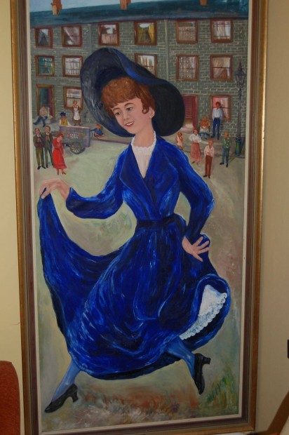 Nagy mret festmny 100x205cm Liza of Lambeth Maugham novellja alapj