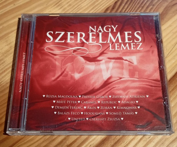 Nagy szerelmes lemez CD vlogats 