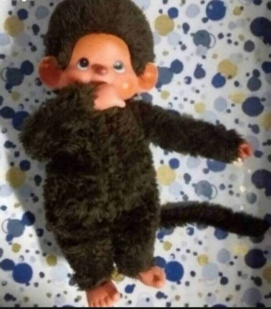 Nagy vintage Monchhichi moncsicsi 