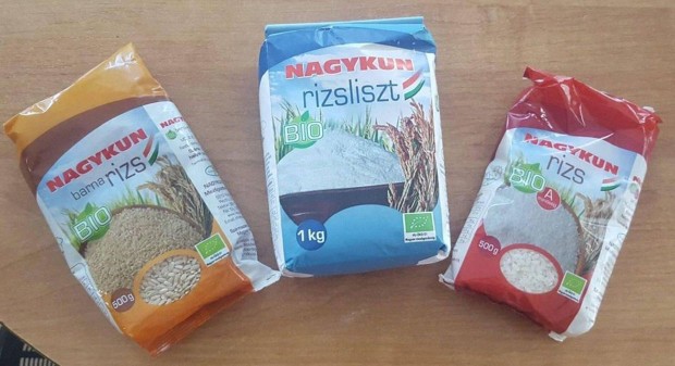 Nagykon bio fehr vagy barna rizsliszt, 1 kg