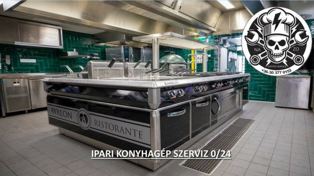 Nagykonyhai Vendéglátó ipari gépek szervizelése 0/24 Egyedi árajánlat