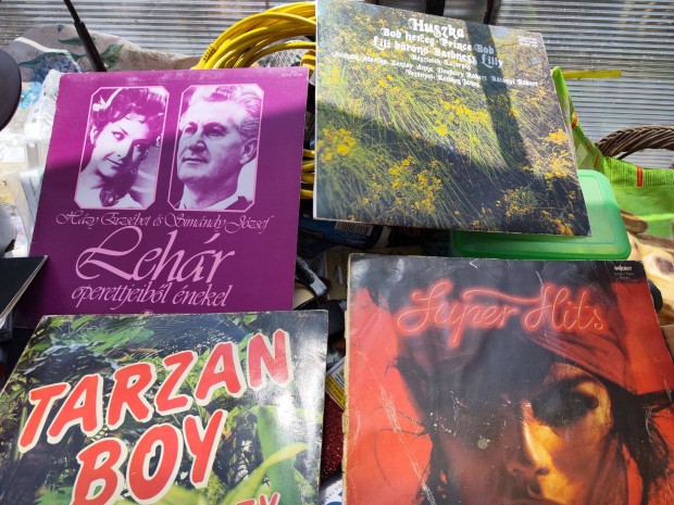 Nagylemez, hanglemez, bakelit LP Neoton, Koncz Zsuzsa, Mozart db-rag