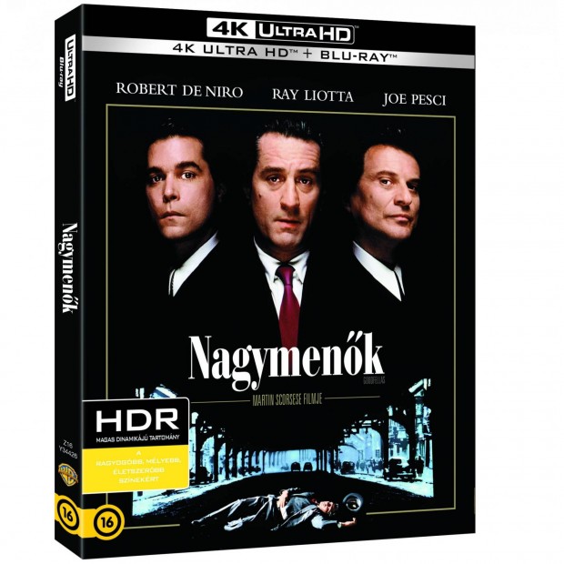 Nagymenők - Goodfellas - 4K UHD + Blu-Ray - Magyar Szinkronos - Új!
