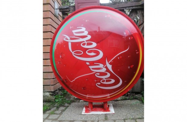 Nagymret Coca Cola vilgt reklmtbla, 85 cm