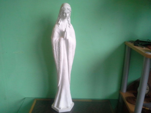 Nagymret Imdkoz Szz Mria k faragott szobor 66 cm, 8,5 kg szp!