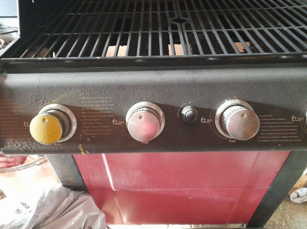 Nagymret gzgrill+bbq st, 4+1 gs