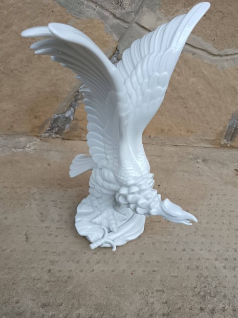 Nagyméretü herendi sas , turul madár , hibátlan , 34 cm !