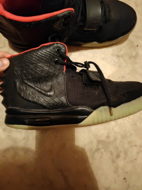 Nagyon Ritka Nike Air Yeezy 2 Solar Red sneaker!!