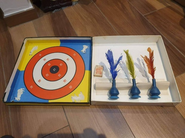 Nagyon retro ritka szovjet darts ügyességi társasjáték pikardó
