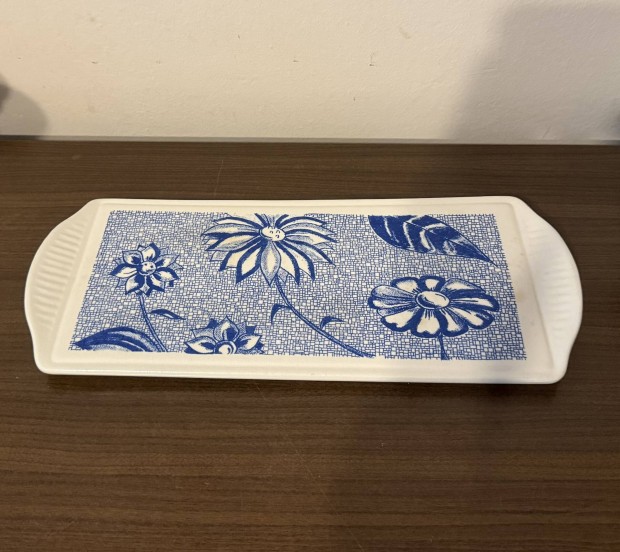 Nagyon szép Limburg kerámia kínáló tálca az 1970-es évekből 36x15 cm