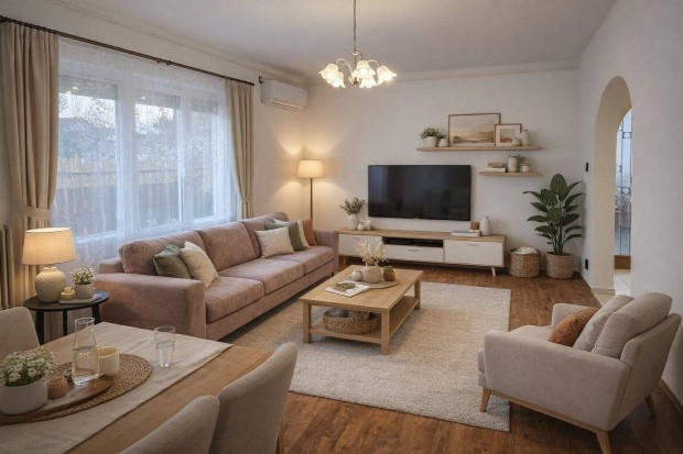 Nagyvenyim, t�gl�b�l �p�lt csal�di h�z elad�