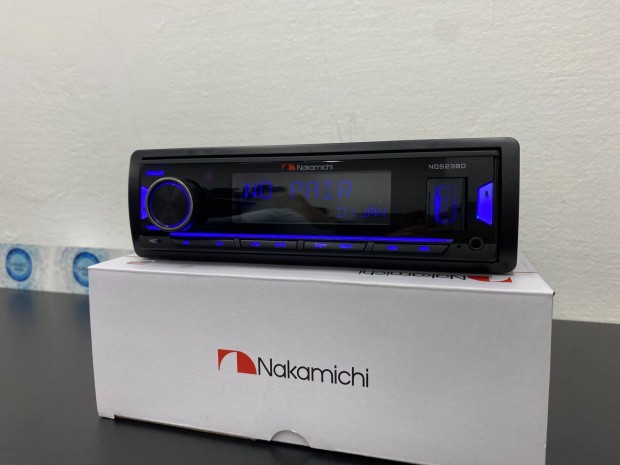 Nakamichi Nq523BD 1DIN Bluetooth autrdi, fejegysg, lejtsz