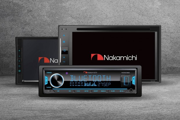 Nakamichi Nq523BD Bluetooth 5,4x50w, DSP fejegység,FLAC, autórádió
