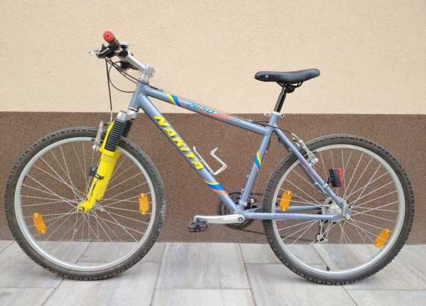 Nakita 26"-os aluvázas, teleszkópos, minőségi MTB kerékpár