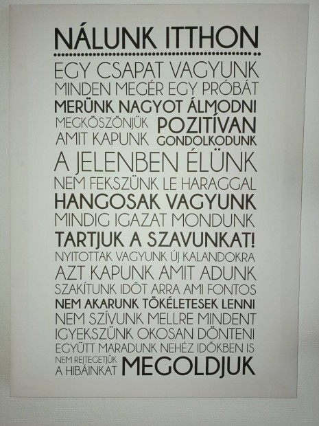 N�lunk itthon 75X50 v�szonk�p