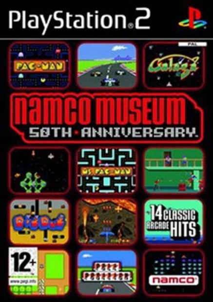 Namco Museum 50th Anninversary PS2 jtk