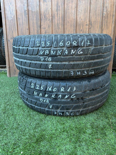 Nankang 225/60 R17 7mm 2018-as Tli Gumiabroncs 2db #364