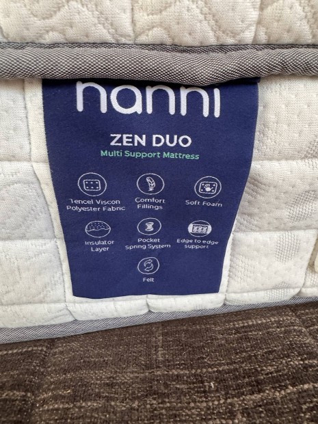 Nanni Zen Duo Luxus zskrugs matrac