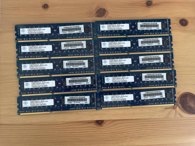 Nanya 10x 4GB DDR3 1333MHz PC RAM nemroa