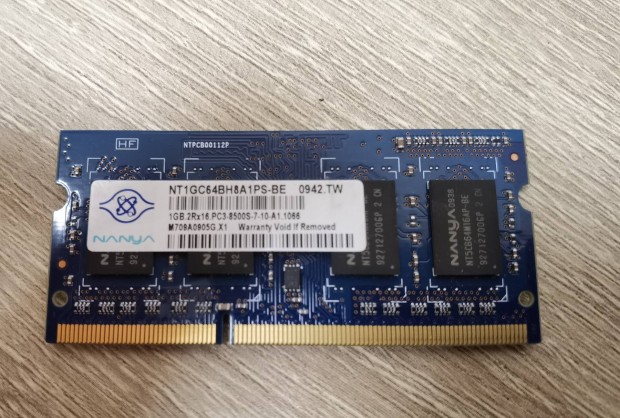Nanya 1gb laptop memória ram