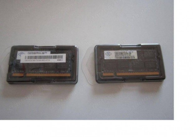 Nanya 4GB (2x2GB) DDR2 800MHz laptop notebook RAM * Easybox 1480