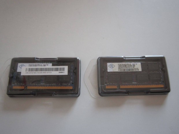 Nanya 4GB (2x2GB) DDR2 800MHz laptop/notebook jszer RAM * Easybox