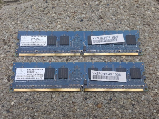 Nanya 512 mb ram pr