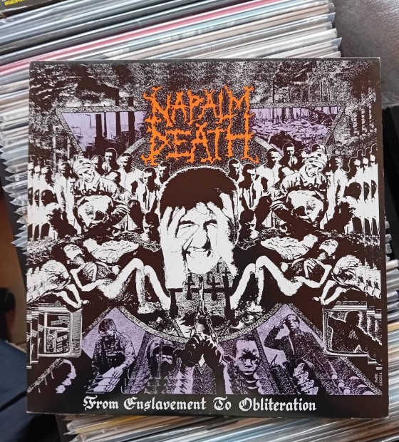 Napalm Death - From Enslavement To Obliteration bakelit lemez