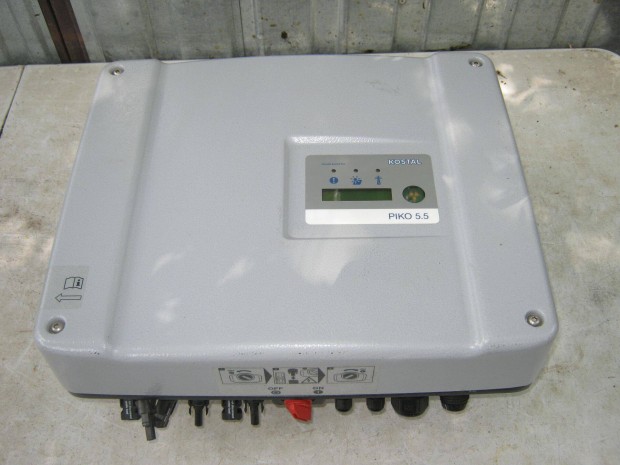 Napelem inverter 5,5 kW (2-es szm)