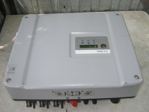 Napelem inverter 5,5 kW (4-es szm)