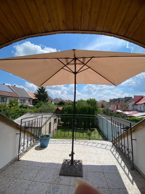 Napernyő (190*300cm) - tópszínű, téglalapalakú