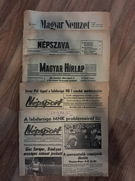 Napilapok 1969-bl!